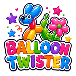 Balloon twister icon for children's balloon modelling in Barnsley