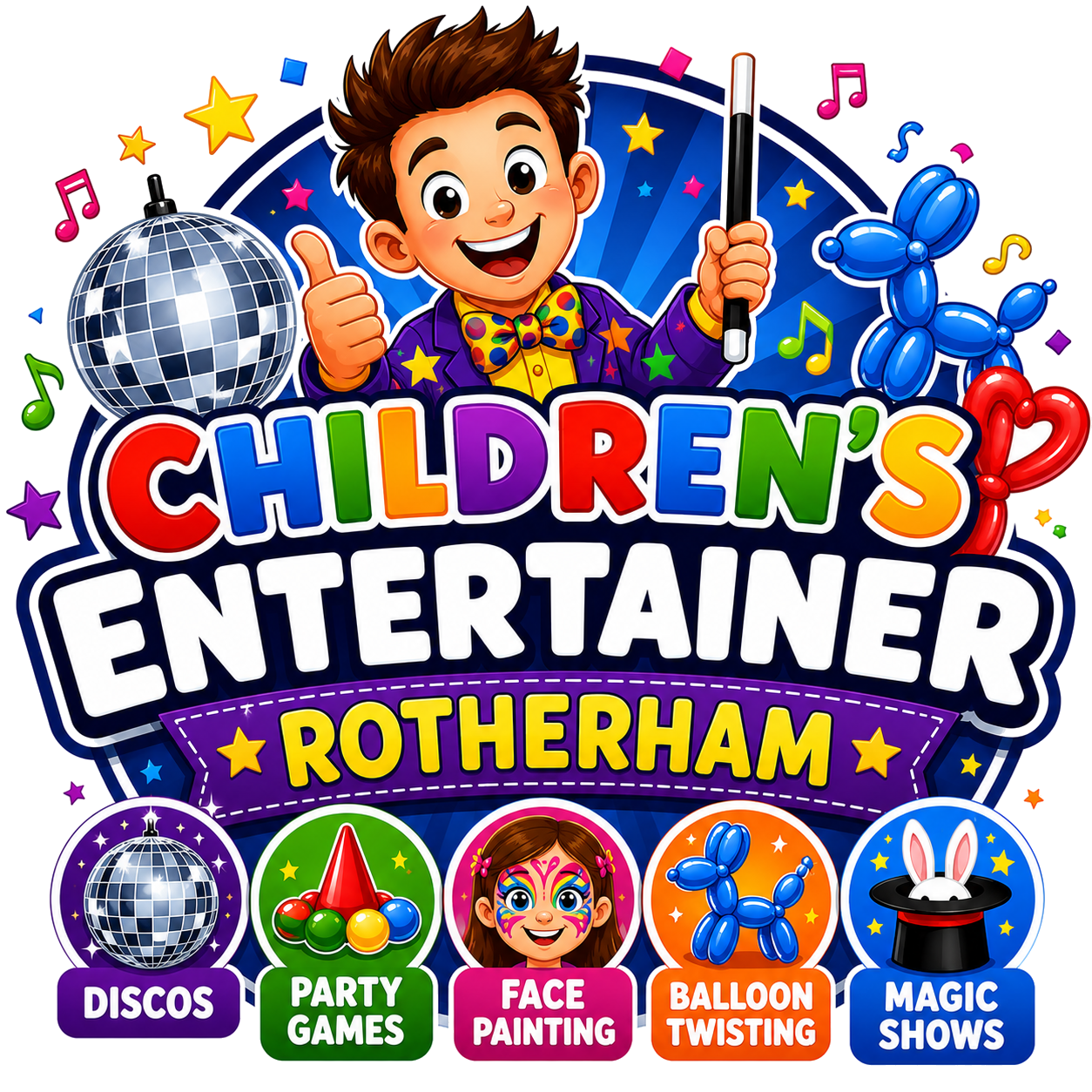 Children's Entertainer Rotherham logo